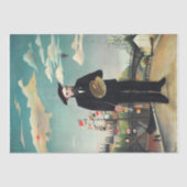 ルソー – 自分自身のポートレート – 風景 – デコページ 薄葉紙 (正面)