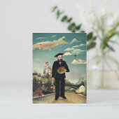 ルソー – 自画像， 1890 ポストカード (スタンド正面)