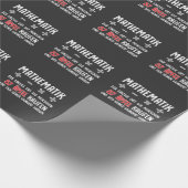 ルタイガーマテおたくスプルッフ数学者シュレ ラッピングペーパー (角)