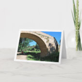 ルタデルアグアブリッジビュー、チェルバ、バレンシア、スペイン カード (正面)