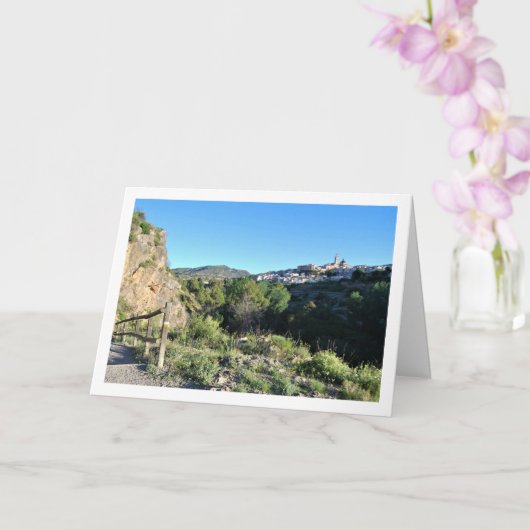 ルタデルアグア教会の景観、チェルバ、バレンシア カード (蘭)