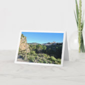 ルタデルアグア教会の景観、チェルバ、バレンシア カード (正面)