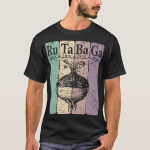ルタバガ周期表要素スウェードルタバガレア Tシャツ