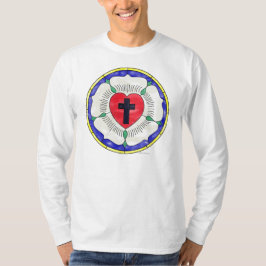 ルターのバラ ステンドグラス Tシャツ