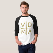 ルターの宗教改革の十字架 Tシャツ (正面フル)