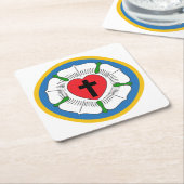 ルターズバラ スクエアペーパーコースター (アングル)