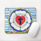 ルターバラステンドグラスのマウスパッド マウスパッド (マウス)