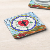 ルターバラステンドグラス窓 コースター (左側)