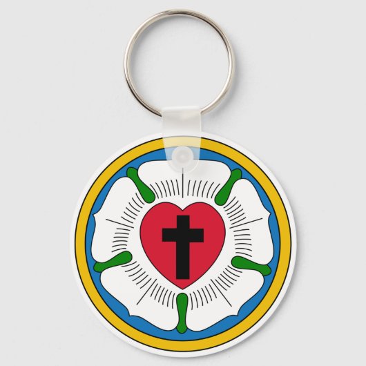 ルターバラルター主義マーチン・ルター キーホルダー (正面)