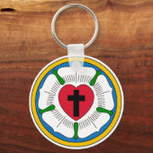 ルターバラルター主義マーチン・ルター キーホルダー (正面)