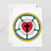 ルターバラルター主義マーチン・ルター ポストカード (正面/裏面)