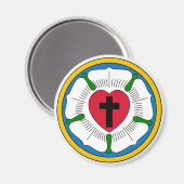 ルターバラルター主義マーチン・ルター マグネット (正面/裏面)