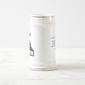 ルター引用文ビールスタイン ビールジョッキ (中央)