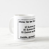 ルター派のコーヒー・マグがある方法 コーヒーマグカップ (正面左)