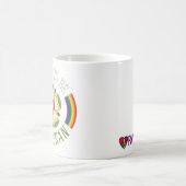 ルター派のマグ-白--があること誇りを持った コーヒーマグカップ (中央)