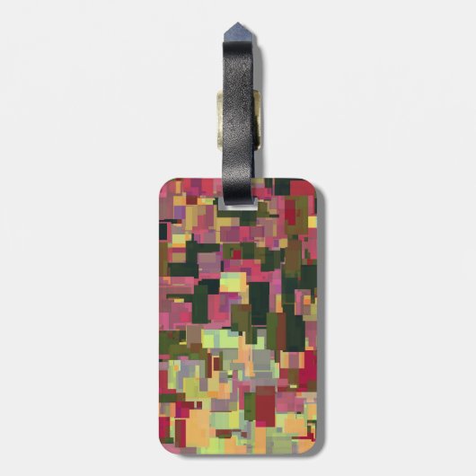 ルタ3ウシュアイアパタゴニア道路標識 ラゲッジタグ (裏面縦)