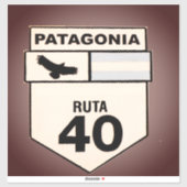 ルタ40、究極の道路旅行の冒険 シール (シート)