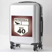 ルタ40、究極の道路旅行の冒険 シール (スーツケース)