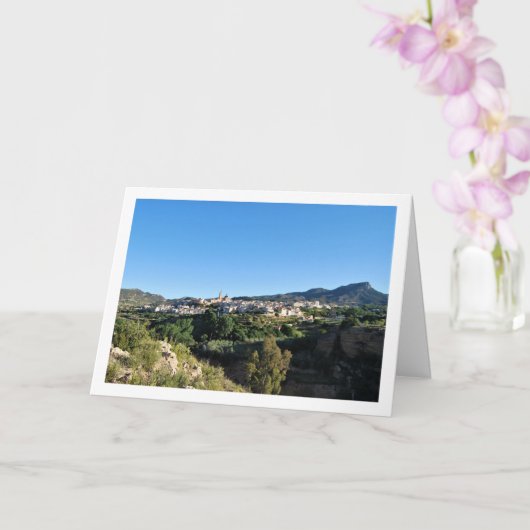 ルタ·デル·アグア·ランドスケープ,チェルバ,バレンシア,スペイン カード (蘭)