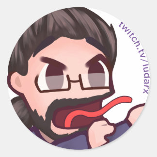 ルダルクス |リー実在ステッカー ラウンドシール