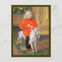 ルチアの日 ロッキングホース ポストカード