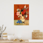 ルチアン – 夏期花 ポスター (キッチン)