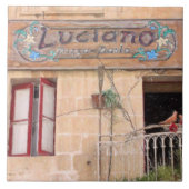 ルチアーノのピザ タイル (正面)