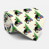 ルチャットノワールのクリスマス ネクタイ (ロール)