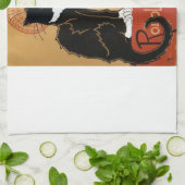 ルチャットノワールエブラン キッチンタオル (折り畳み)