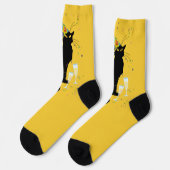 ルチャットノワールハッピーニューイヤーパーティー ソックス (左)