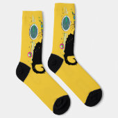 ルチャットノワールハッピーニューイヤーパーティー ソックス (右)