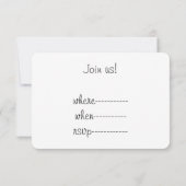 ルチャットノワールハッピーニューイヤーパーティー 招待状 (裏面)