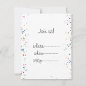 ルチャットノワールハッピーバースデー 招待状 (裏面)