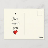 ルチャットノワールバレンタインデー ポストカード (裏面)