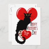 ルチャットノワールバレンタイン シーズンポストカード (正面/裏面)