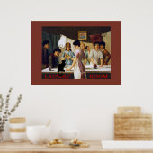 ルチャットノワールランドリールーム ポスター (キッチン)