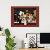 ルチャットノワールランドリールーム ポスター (ホームオフィス)