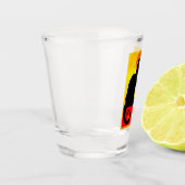 ルチャットノワールヴィンテージ ショットグラス (左)