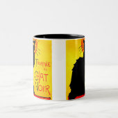 ルチャットノワールヴィンテージ ツートーンマグカップ (中央)