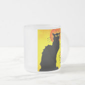 ルチャットノワールヴィンテージ フロストグラスマグカップ (正面右)