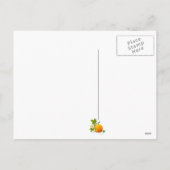 ルチャットノワール感謝祭とピルグリムトルコ シーズンポストカード (裏面)