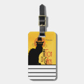 ルチャットノワール – アクションデグラセス ラゲッジタグ (正面縦)