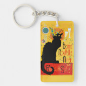 ルチャットノワール – ボンヌヌーベルアンネ キーホルダー (正面)