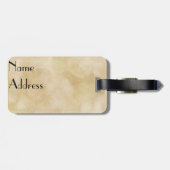 ルチャットノワール ラゲッジタグ (裏面横)