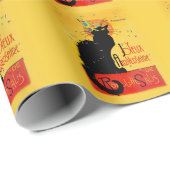 ルチャットノワール – Joyeux Anniverssaire ラッピングペーパー (ロールコーナー)