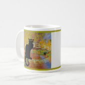 ルチャットノワールinモネズブリッジ日本の コーヒーマグカップ (正面左)