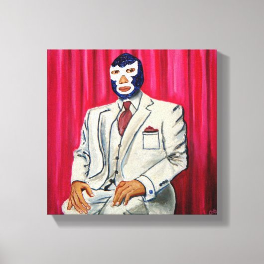 ルチャドル キャンバスプリント (正面)