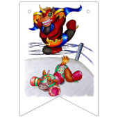 ルチャドレス バンティングフラッグ (第2の旗)