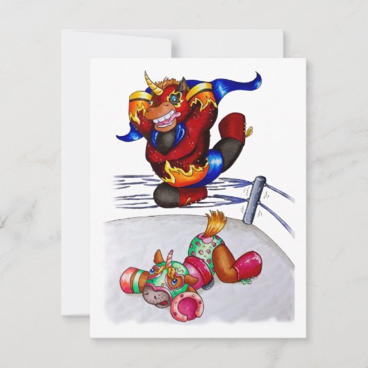 ルチャドレス 招待状 (正面)