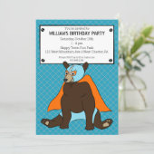 ルチャドールメキシコ人レスラーベアカスタムパーティー 招待状 (スタンド正面)